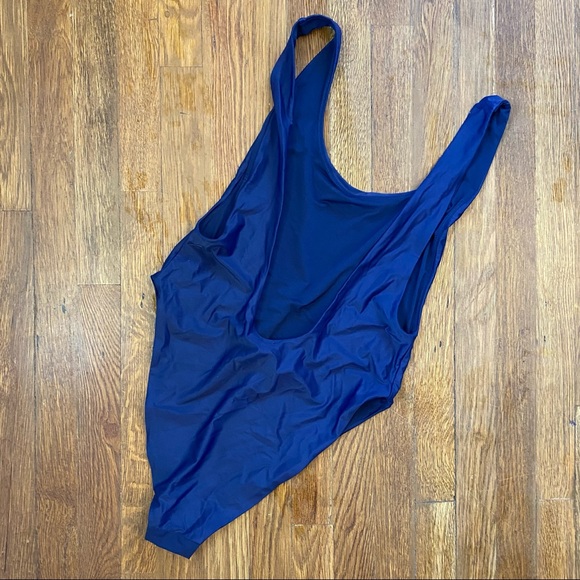 Aerie Navy One Piece Swim Suit - Picture 5 of 8